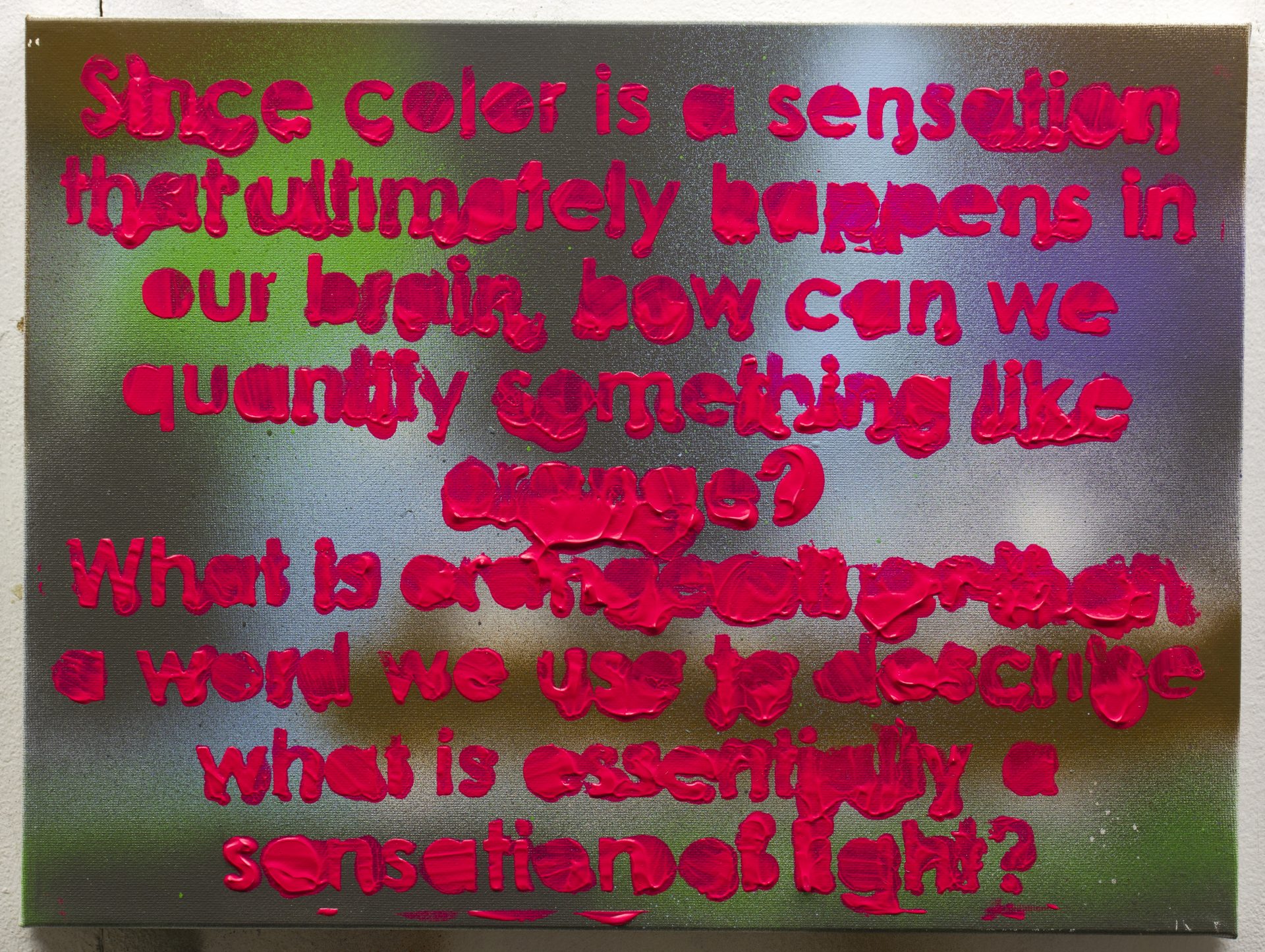 "SINCE COLOR IS.....MY EYES ARE BLURRED!" KIM ASBURYKIM